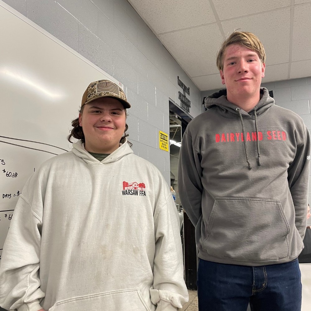 Warsaw FFA Competes in Indiana FFA District 2 Welding CDE Competition