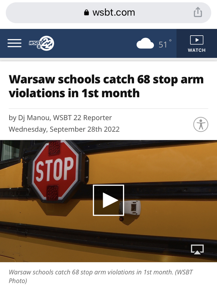 WSBT School Bus Safety