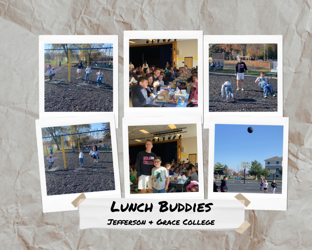 Jefferson lunch buddies and Grace College