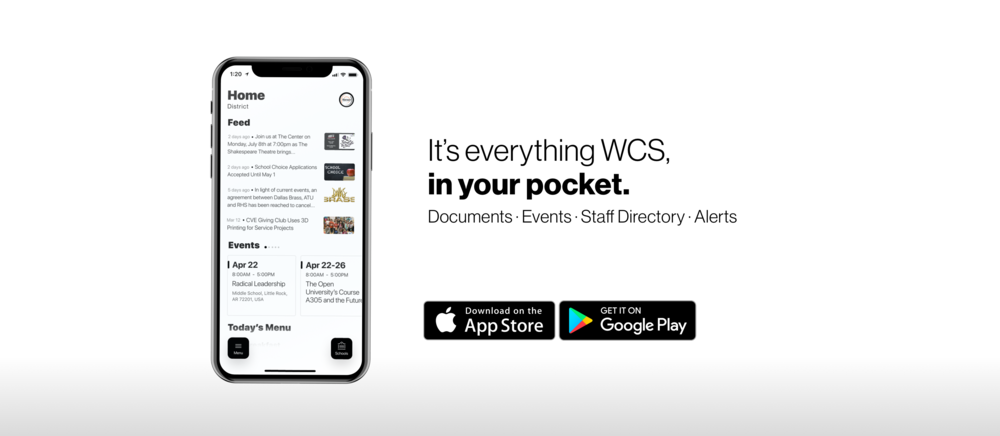 OBTENGA LA NUEVA Y GRATUITA APLICACIÓN WCS