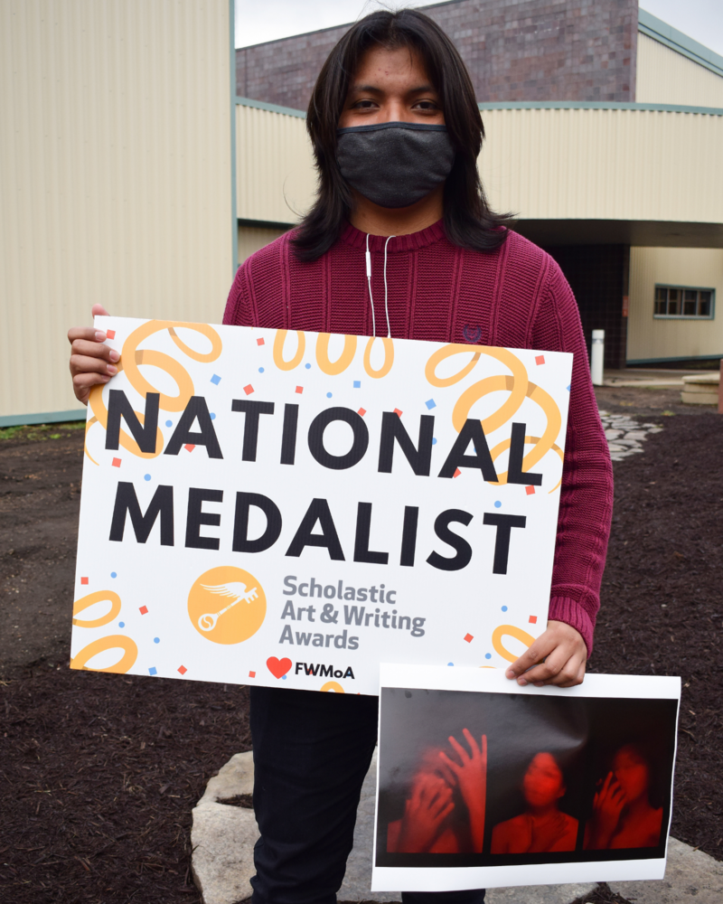 Brian Navarro Earns a Silver Key at National Scholastic