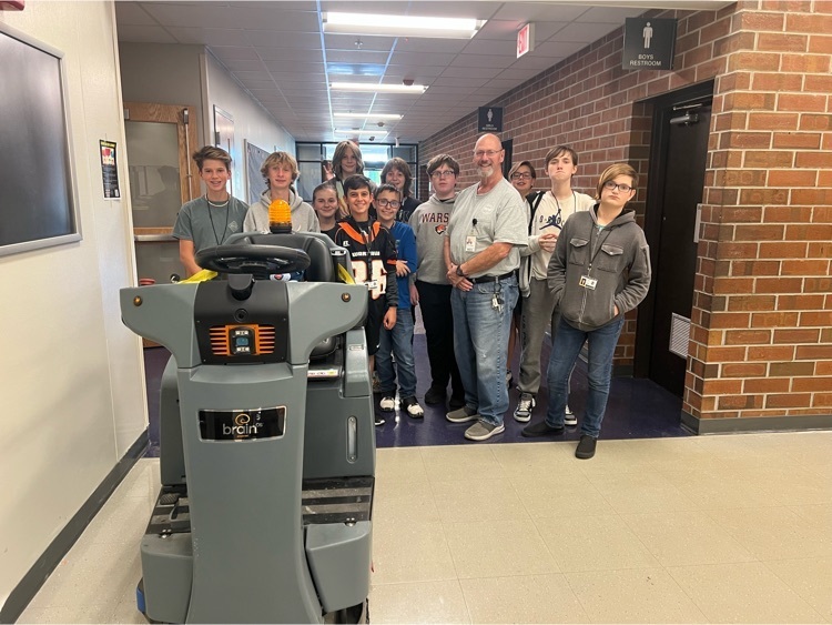 Automation & Robotics Class Learns About the ICE Robot 