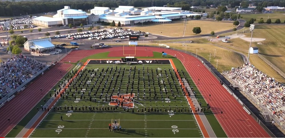 Drone View WCHS Class of 2020