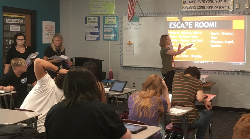 Escape Room in Algebra I