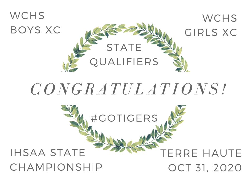 XC State Qualifiers Poster