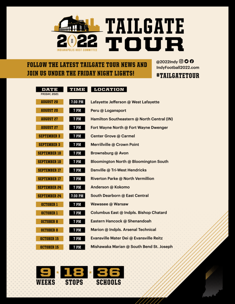 Tailgate Tour Dates
