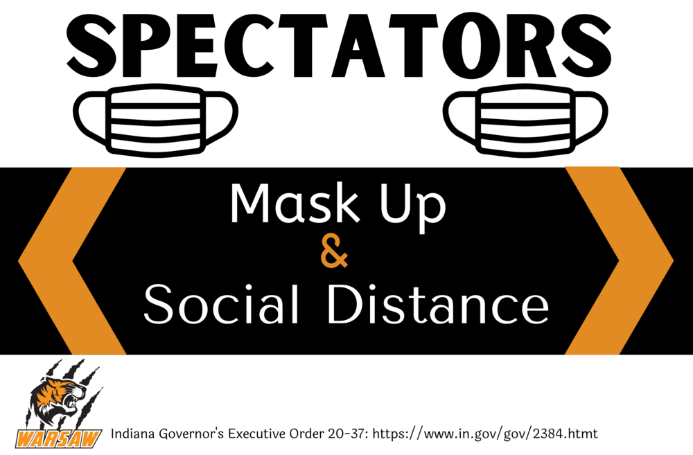 Mask Up Spectators 
