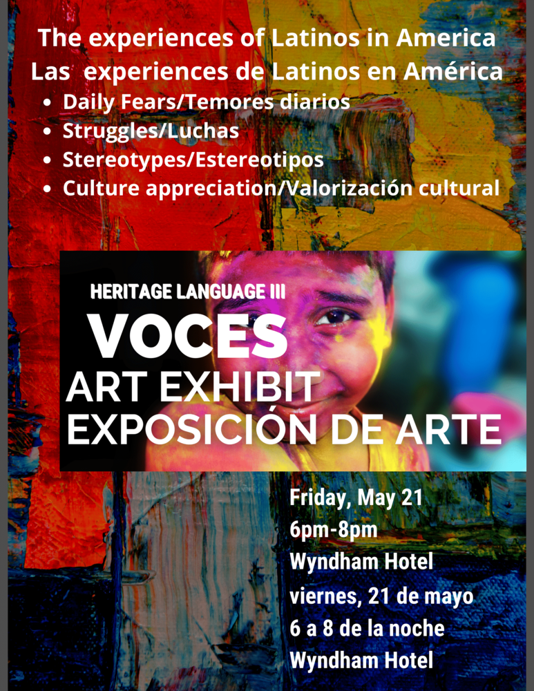Save the Date: Voces Student Art Exhibit