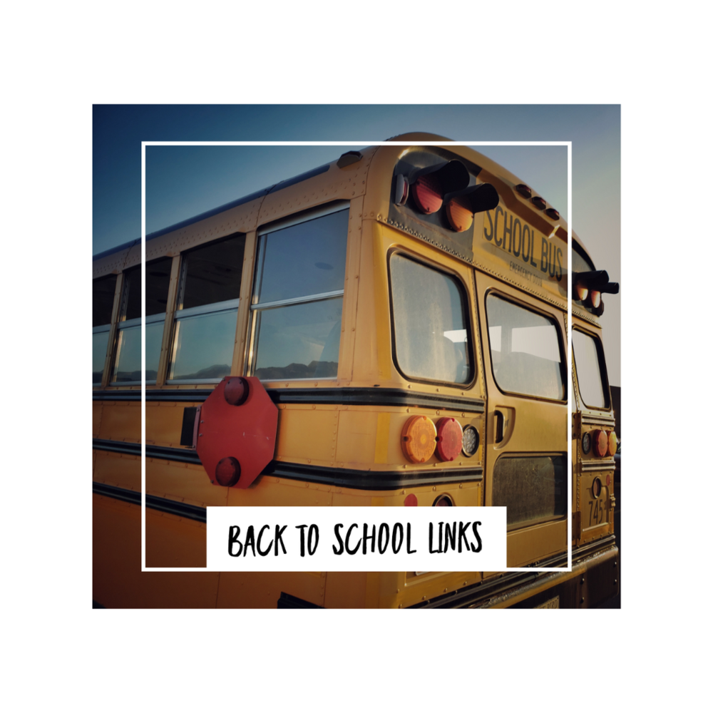 Back to School Links
