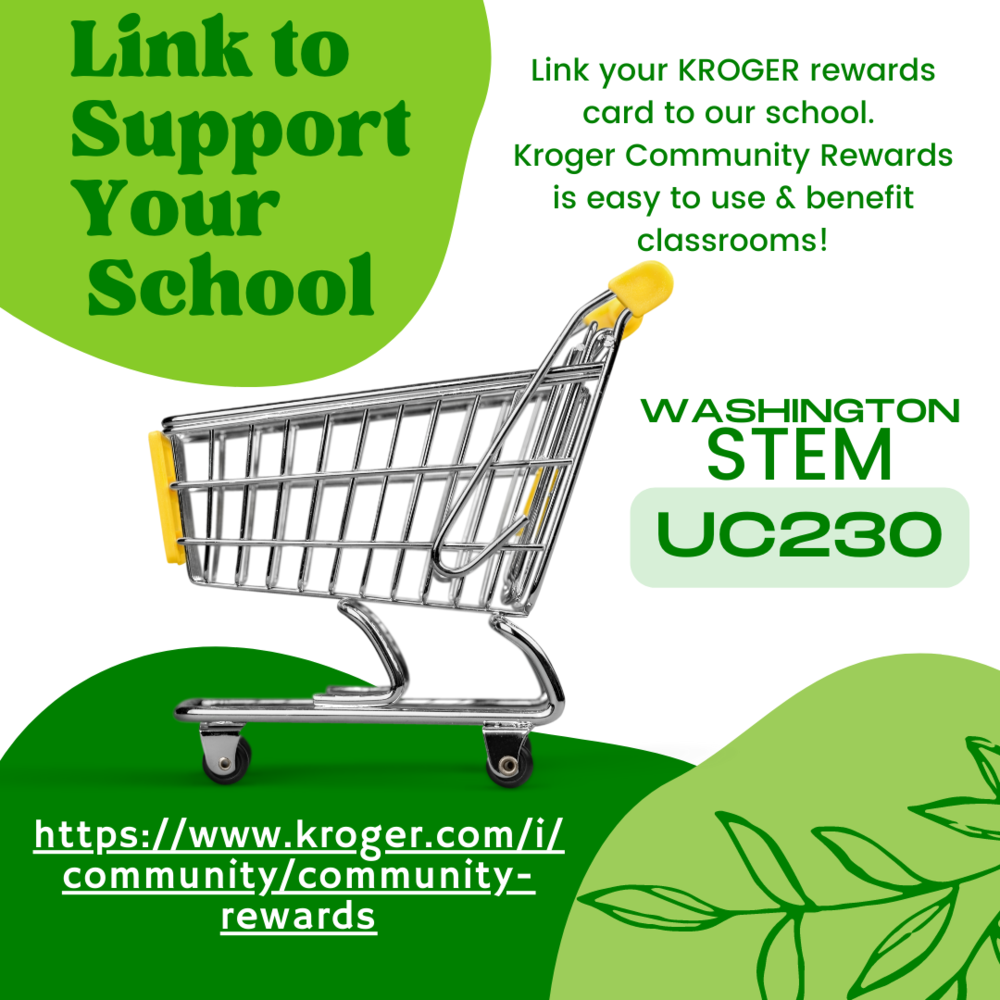 Support Washington Link your KROGER REWARDS CARD. Click for more