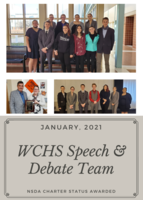 Congratulations! WCHS Speech Students Recognized by NSDA