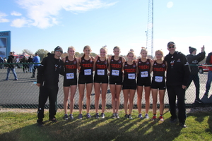 Girls XC Team Runs at State
