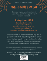 Register Today for a Halloween 5k for Heroes