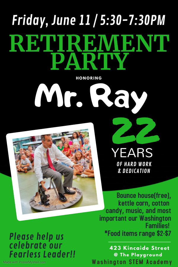 Mr. Ray's Retirement Party