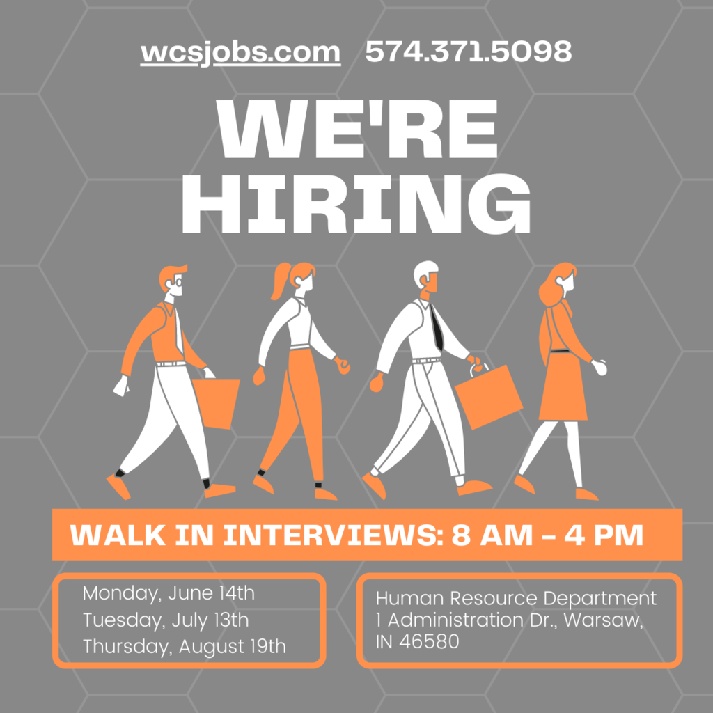 Walk in interviews