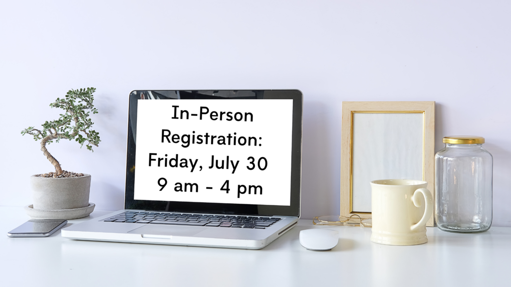 in-person registration