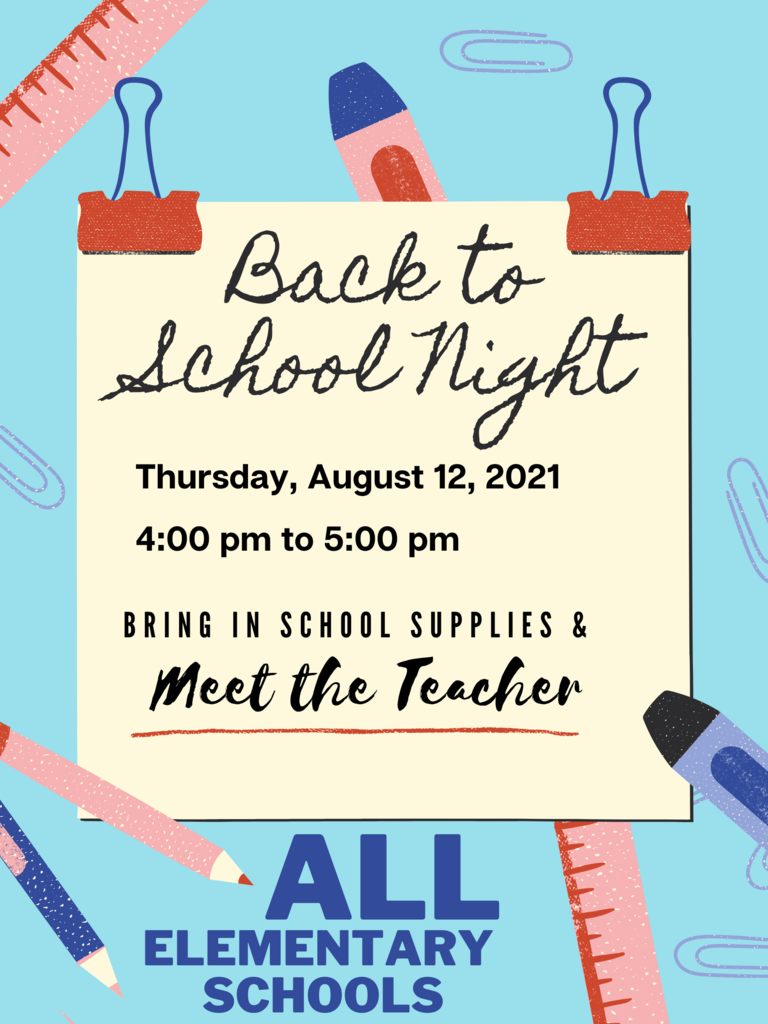 back to school night