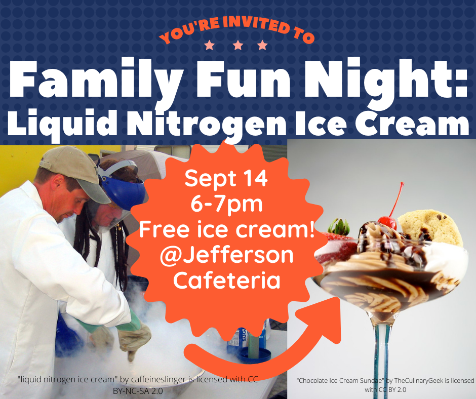 Family Fun Night Ice Cream (English)