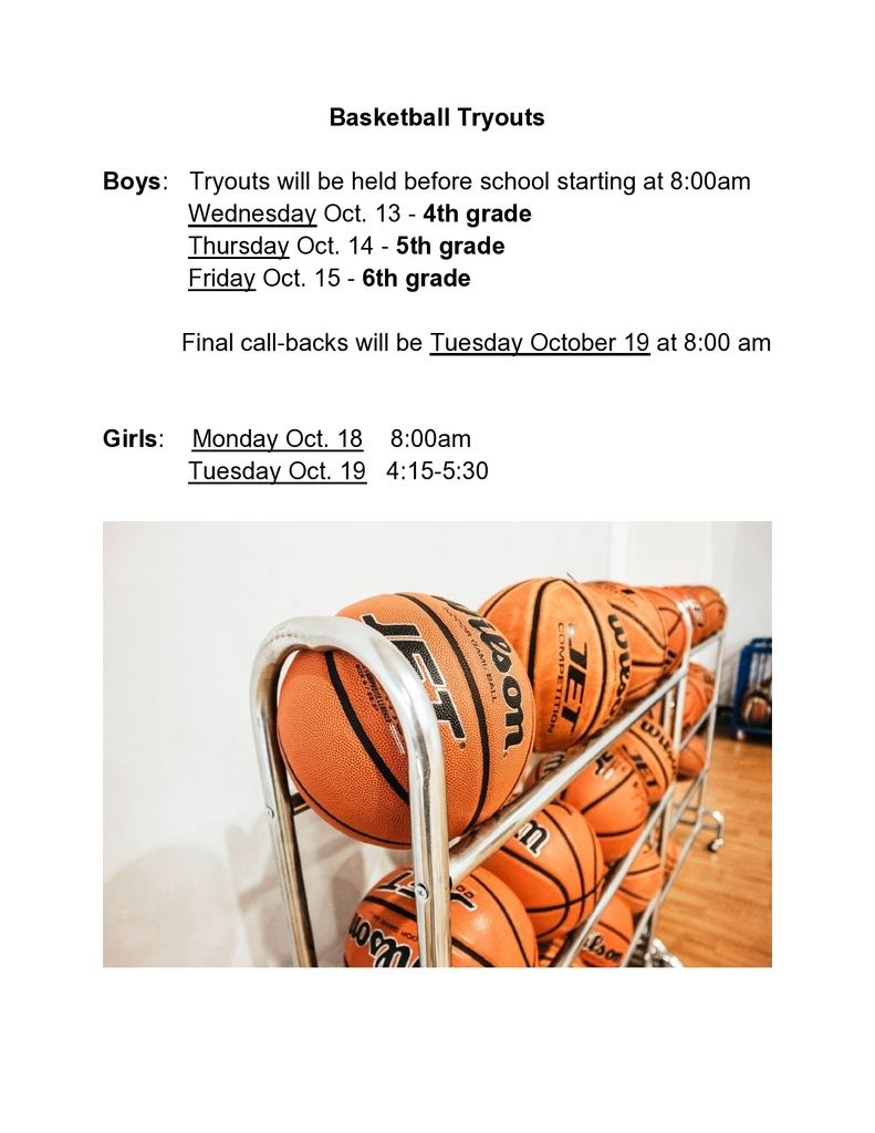 bball tryout info