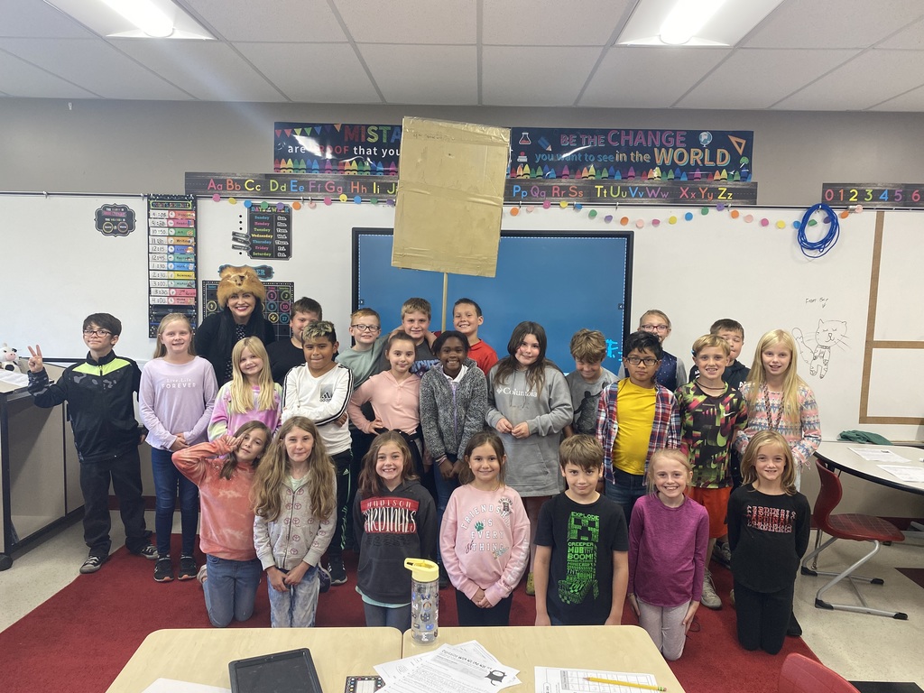 Mrs. Williams' class with the Golden Spatula