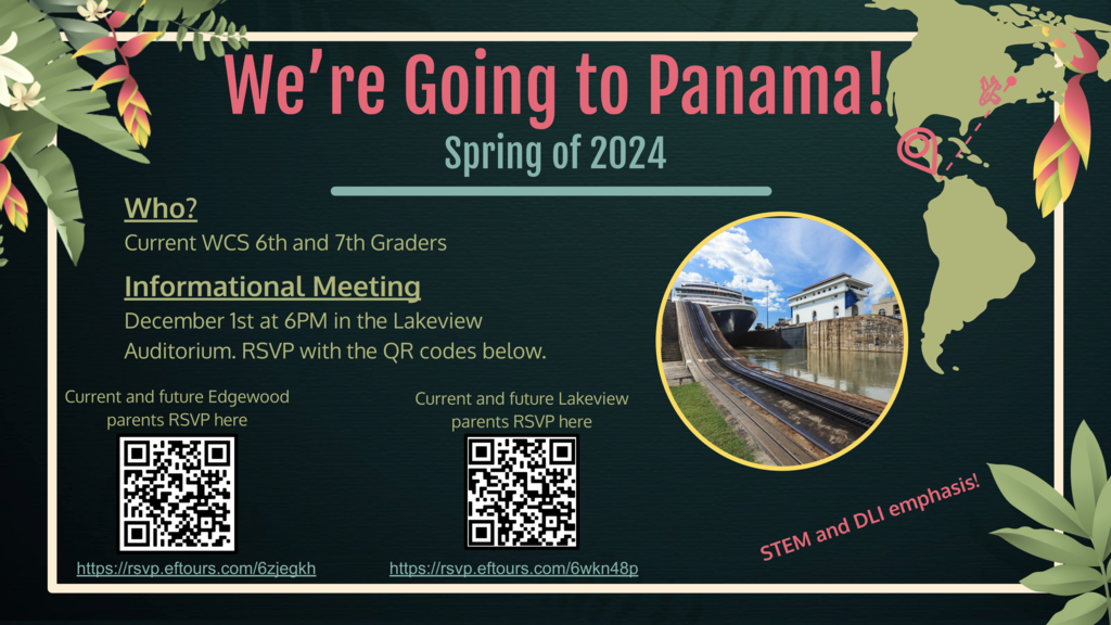 Poster for Panama Trip