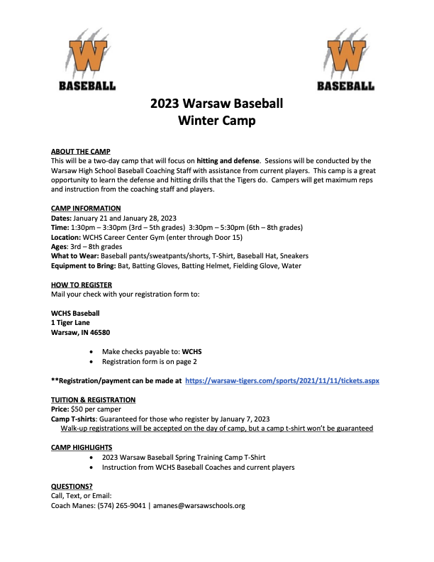Baseball Registration 2