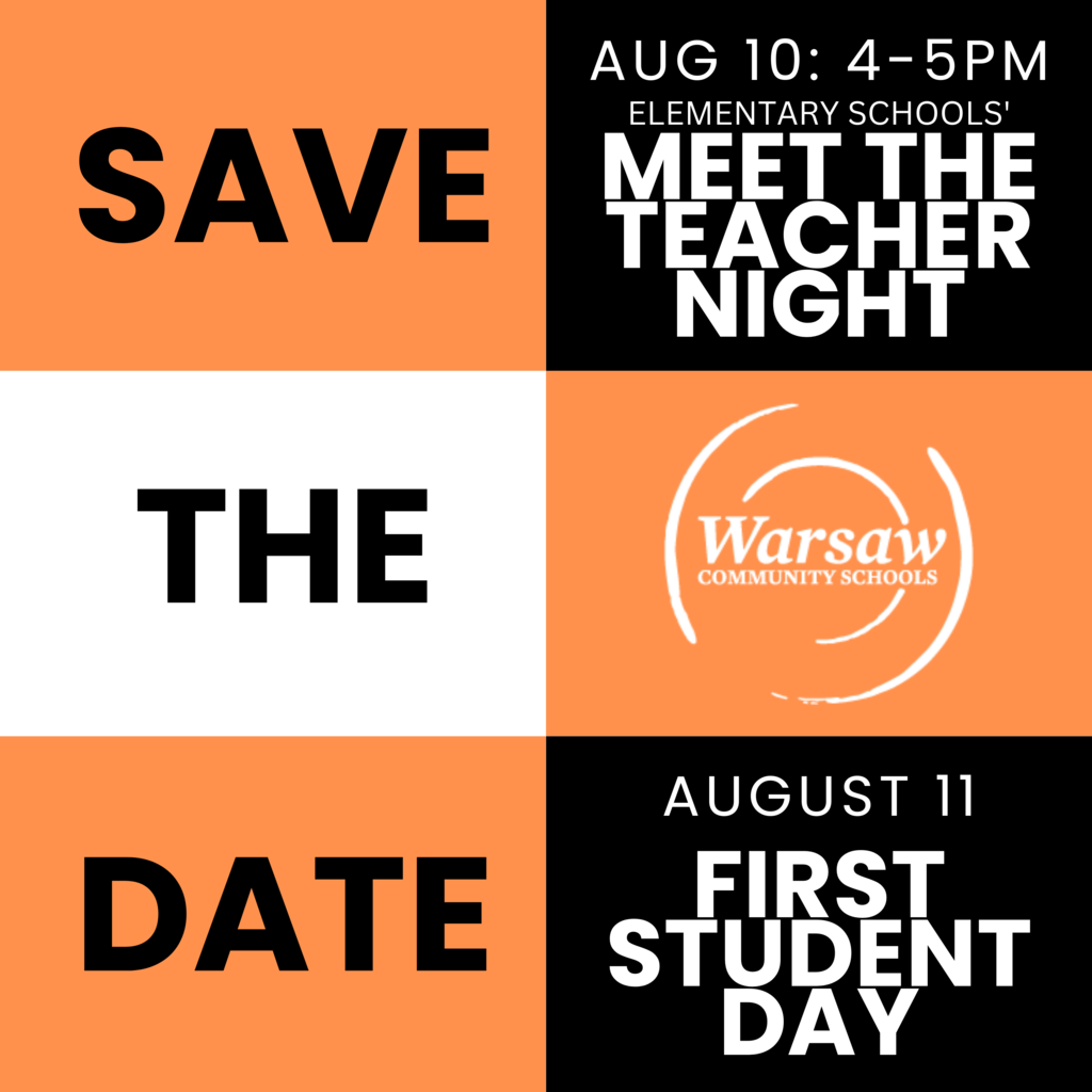 Save the Date: Back to School