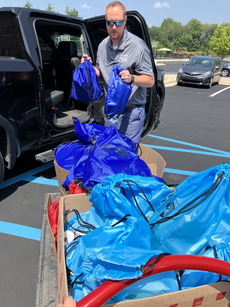 United Way supply donation