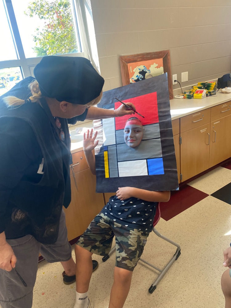 Ms. Klimpert art activity 