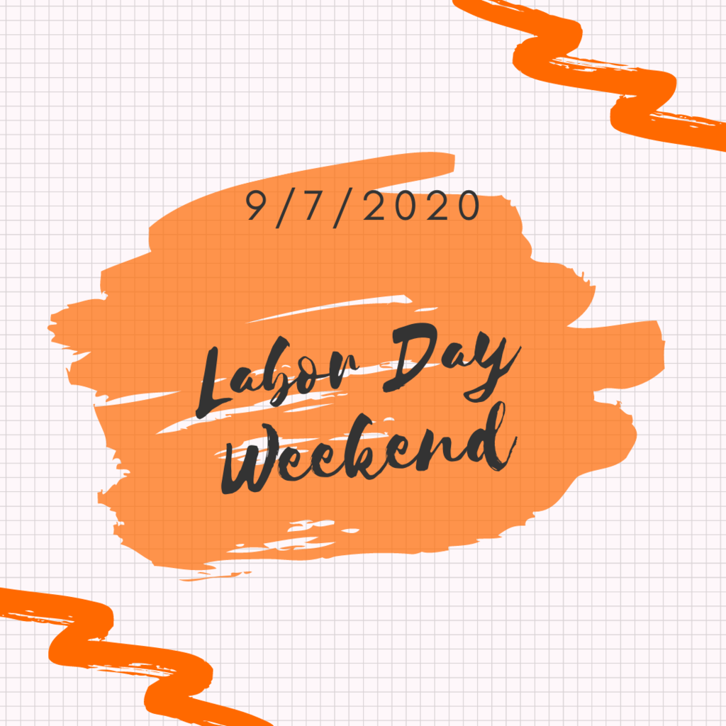 Labor Day weekend graphic